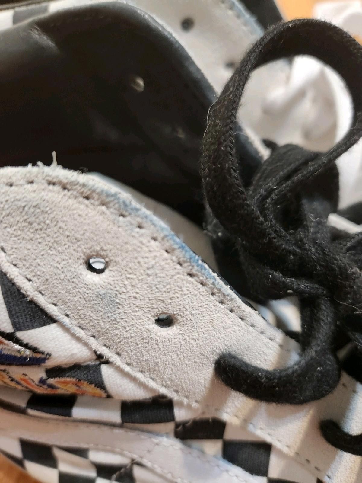 Vans SUPREME x VANS Sk8-Hi F**k The World - Beige 2019 SZ 10 Size US 10 / EU 43 - 6 Thumbnail