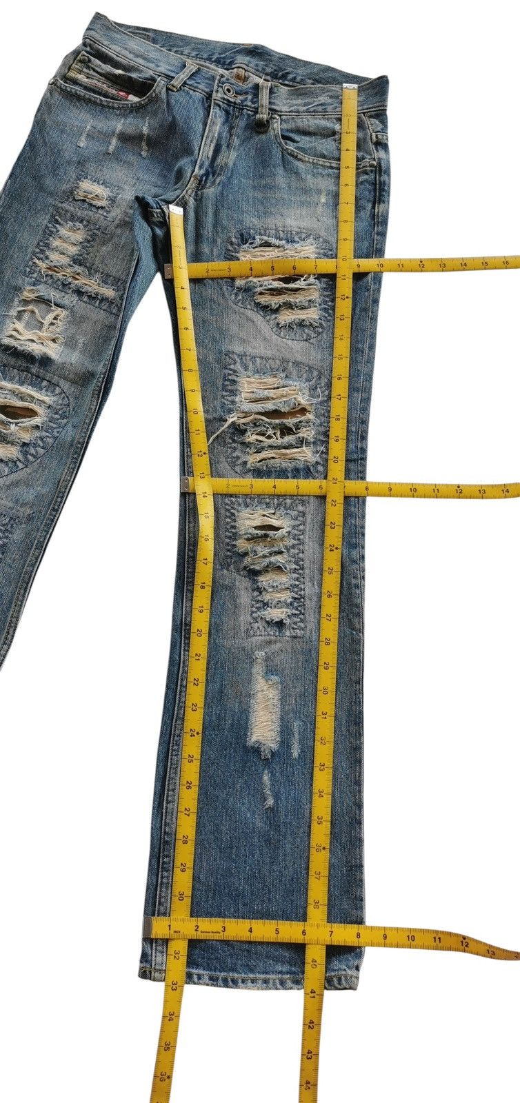 Nicole Club Nicole club for men patchwork denim jeans SIZE 30 - A759 Size US 30 / EU 46 - 9 Thumbnail