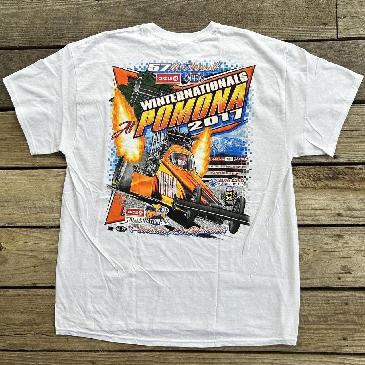 NASCAR Vintage Y2K NHRA Drag Racing California Graphic T Shirt Size ONE SIZE - 1 Thumbnail