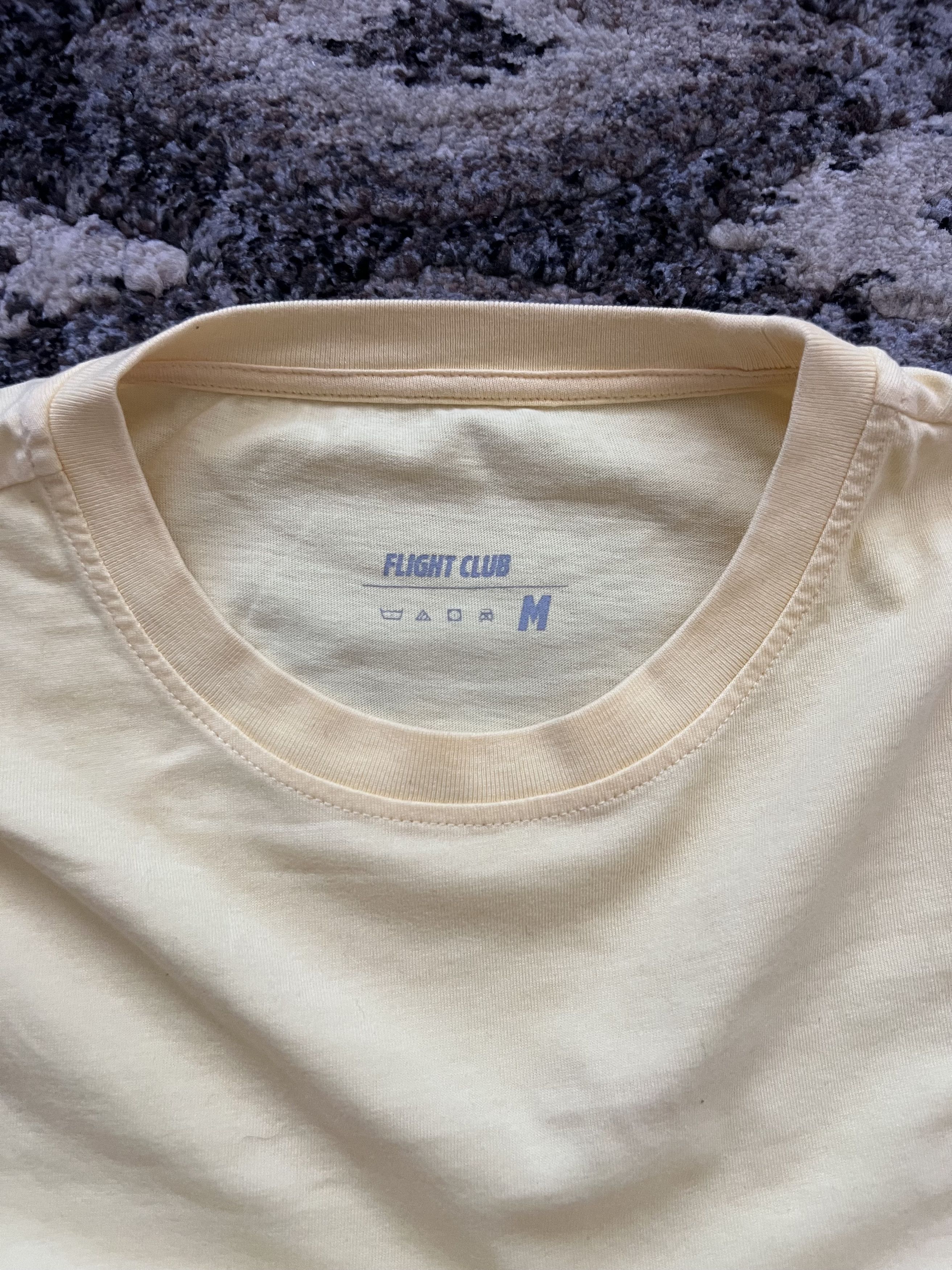 Flight Club Vintage Flight Club T-Shirt in yellow Size US M / EU 48-50 / 2 - 3 Thumbnail