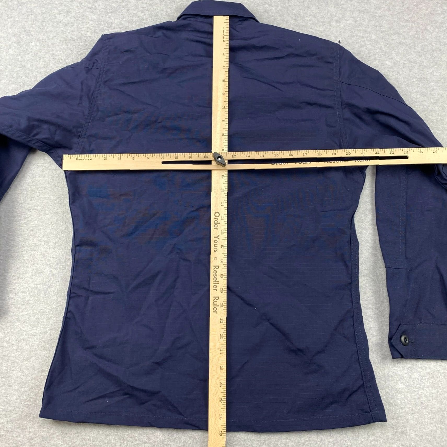 Propper PROPPER Jacket Mens S Blue Button Up Military BDU Canvas 2 Pockets All Seasons Casual Workwear NWT Size US S / EU 44-46 / 1 - 5 Thumbnail