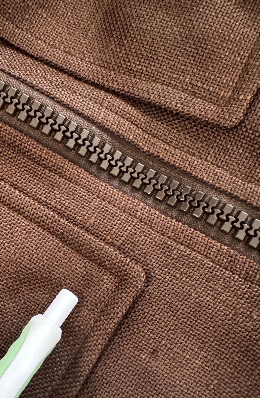 Courreges Courrèges Homme Paris Vintage Brown Jacket – Made in France Size US M / EU 48-50 / 2 - 15 Thumbnail