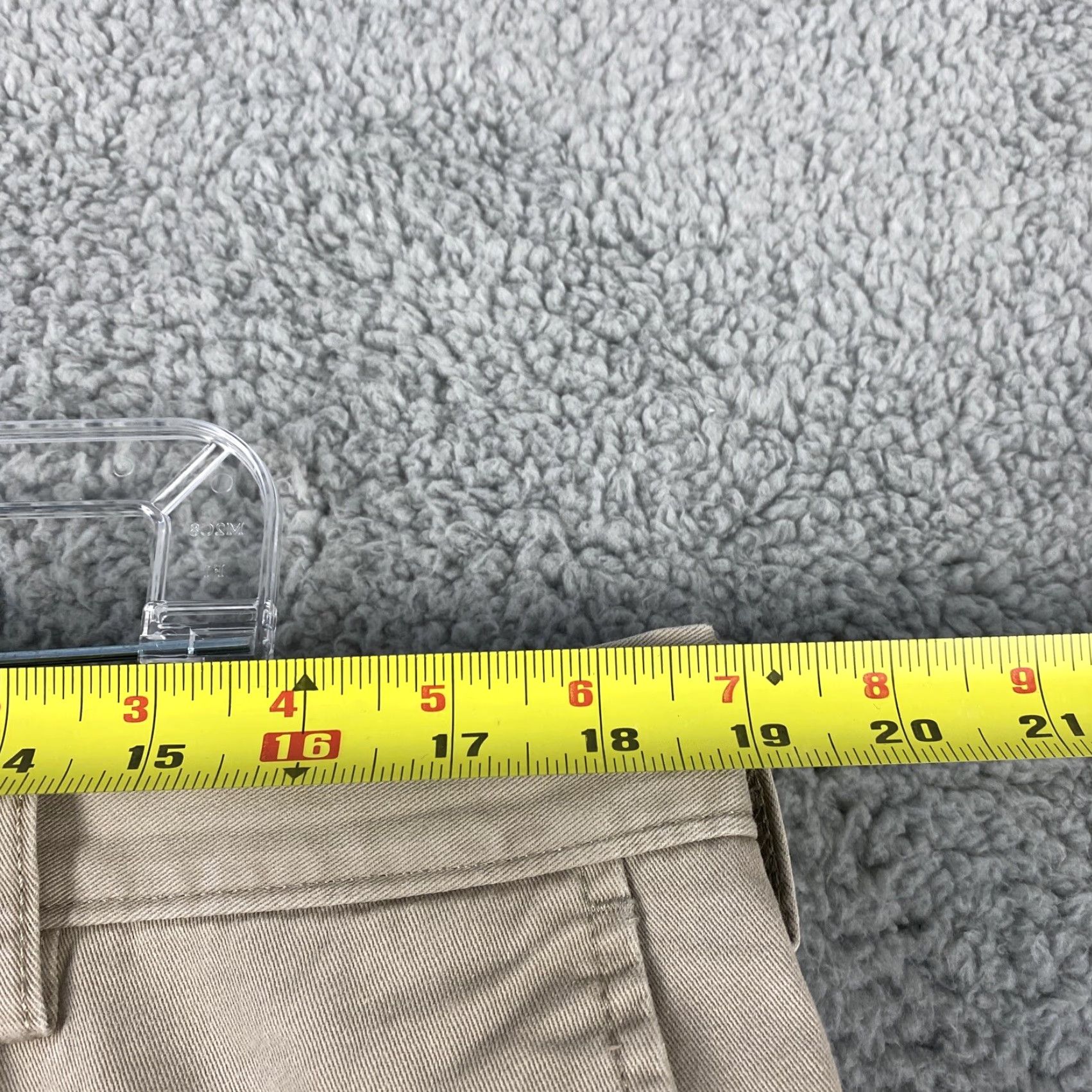 Nautica Nautica Pants Khaki Flat Front Chino 38 x 34 Tan Mens Size US 38 / EU 54 - 6 Thumbnail