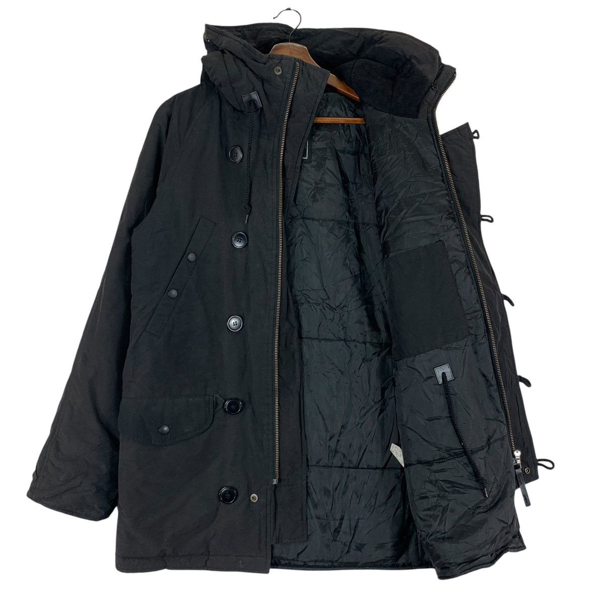 Alpha Industries VINTAGE ALPHA INDUSTRIES PARKA HOODIE BOMBER JACKET Size US M / EU 48-50 / 2 - 8 Thumbnail