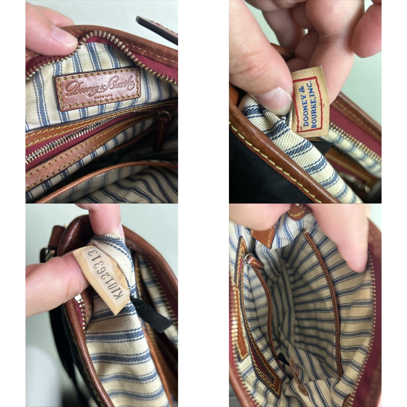 Dooney & Bourke Dooney & Bourke Shoulder Bag Small Black Polyester Leather Trim Womens Size ONE SIZE - 9 Thumbnail