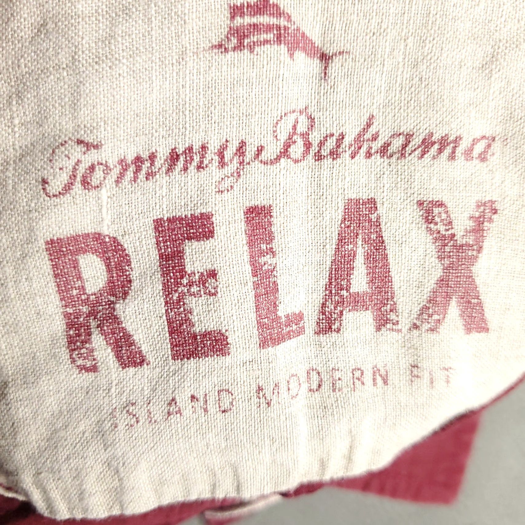 Tommy Bahama VINTAGE Tommy Bahama Men’s Shirt Short Sleeve Button Up Size XL Red Cotton Casual Beach Tropical Size US XL / EU 56 / 4 - 6 Thumbnail