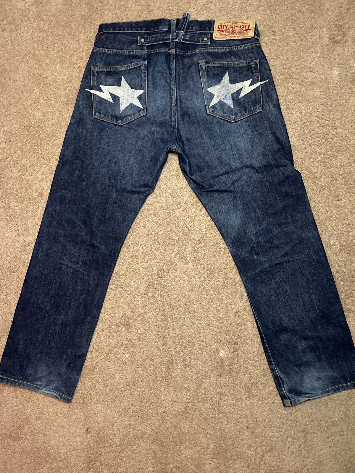 Bape Bape Sta Denim Size US 28 / EU 44 - 1 Thumbnail