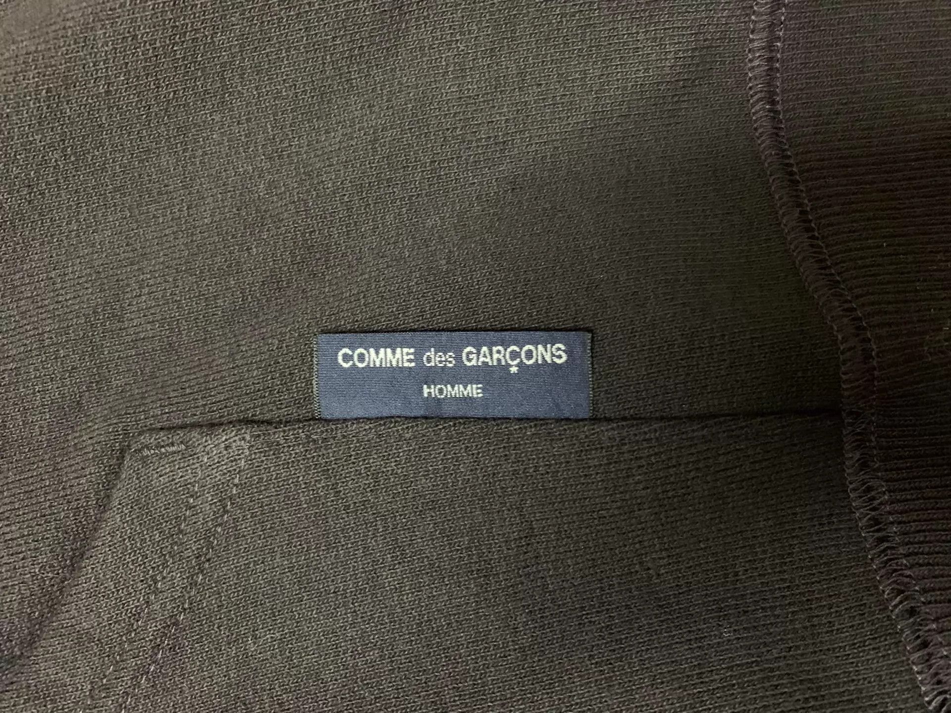 CDG by Comme des Garcons CDG HOMME Cotton Hooded Pullover Black Purple L Size US L / EU 52-54 / 3 - 4 Thumbnail