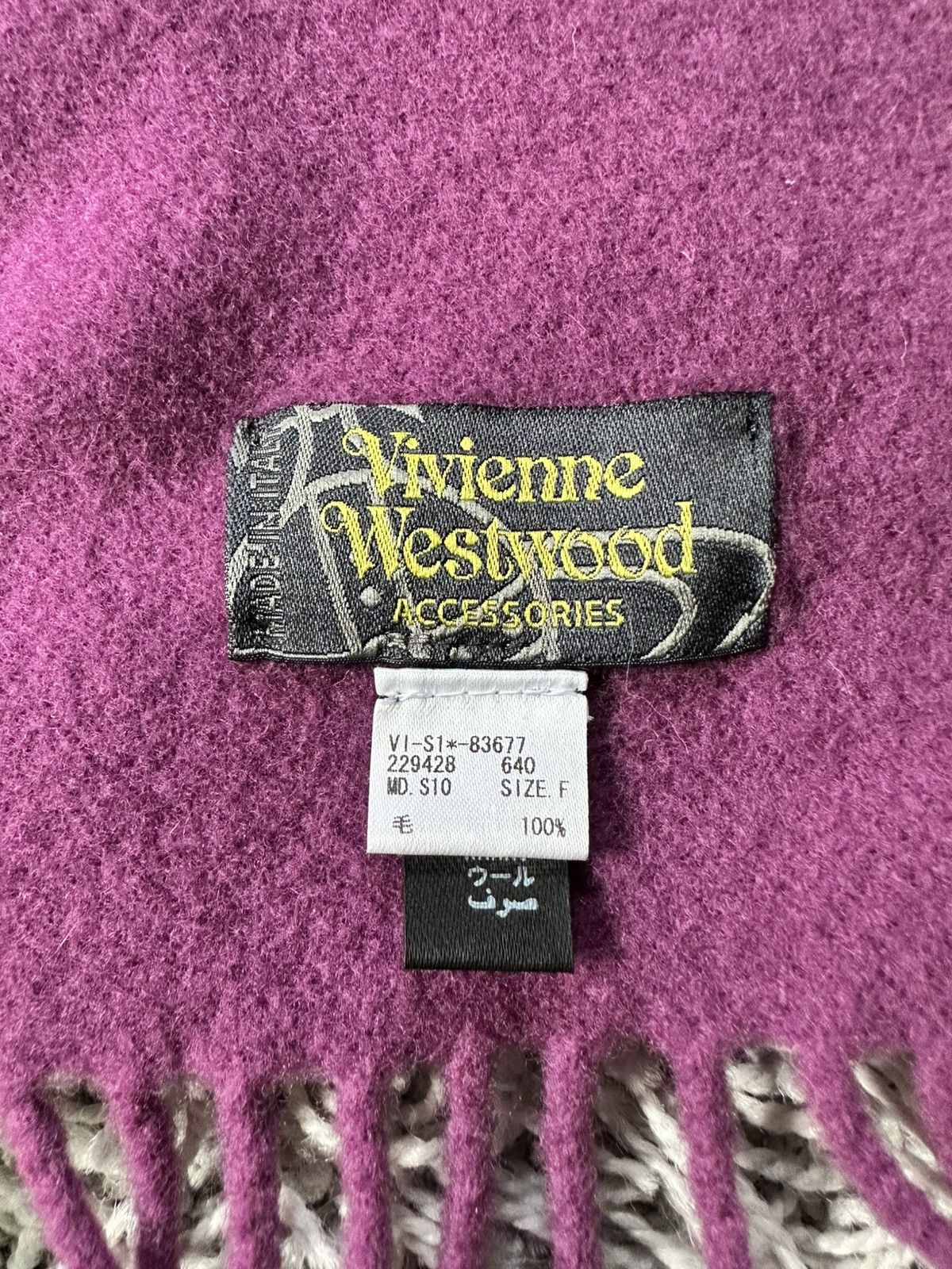 Vivienne Westwood Vivienne Westwood Scarf Size ONE SIZE - 3 Thumbnail