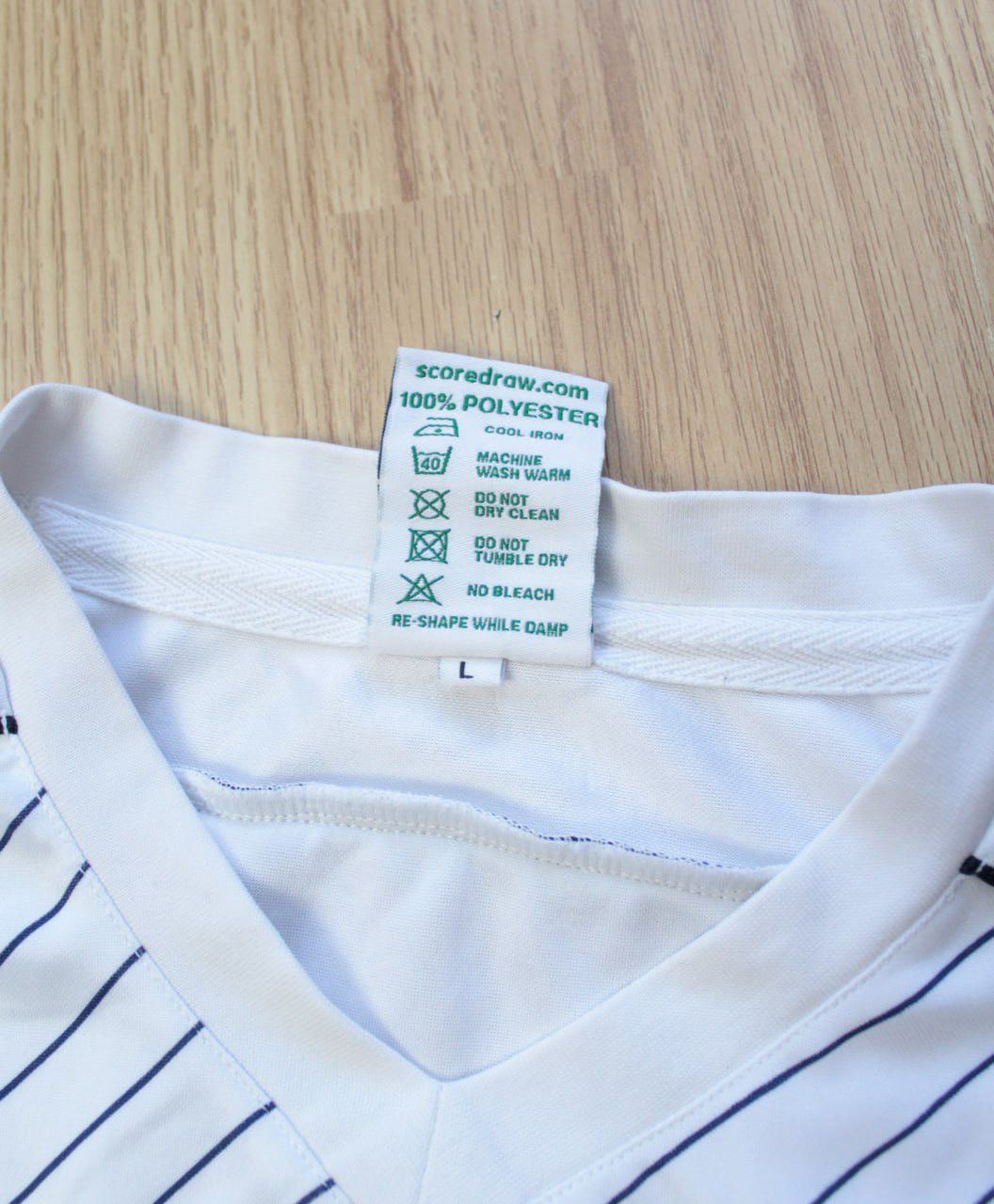 Vintage 🔥 Tottenham Hotspur 1986 1987 Retro Score Draw Jersey Shirt Size US L / EU 52-54 / 3 - 4 Thumbnail