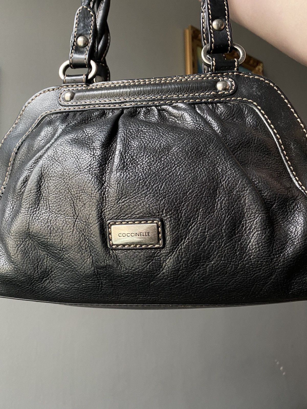 Vintage Avant Garde Style Leather Beg Coccinelle Size ONE SIZE - 8 Thumbnail