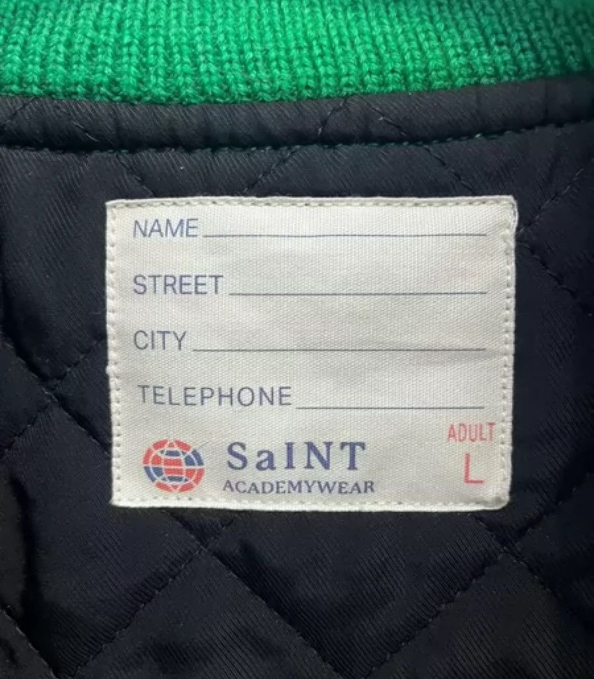 Saint Michael Saint Michael 23ss varsity jacket 2412-Nextarrow Size US L / EU 52-54 / 3 - 3 Thumbnail