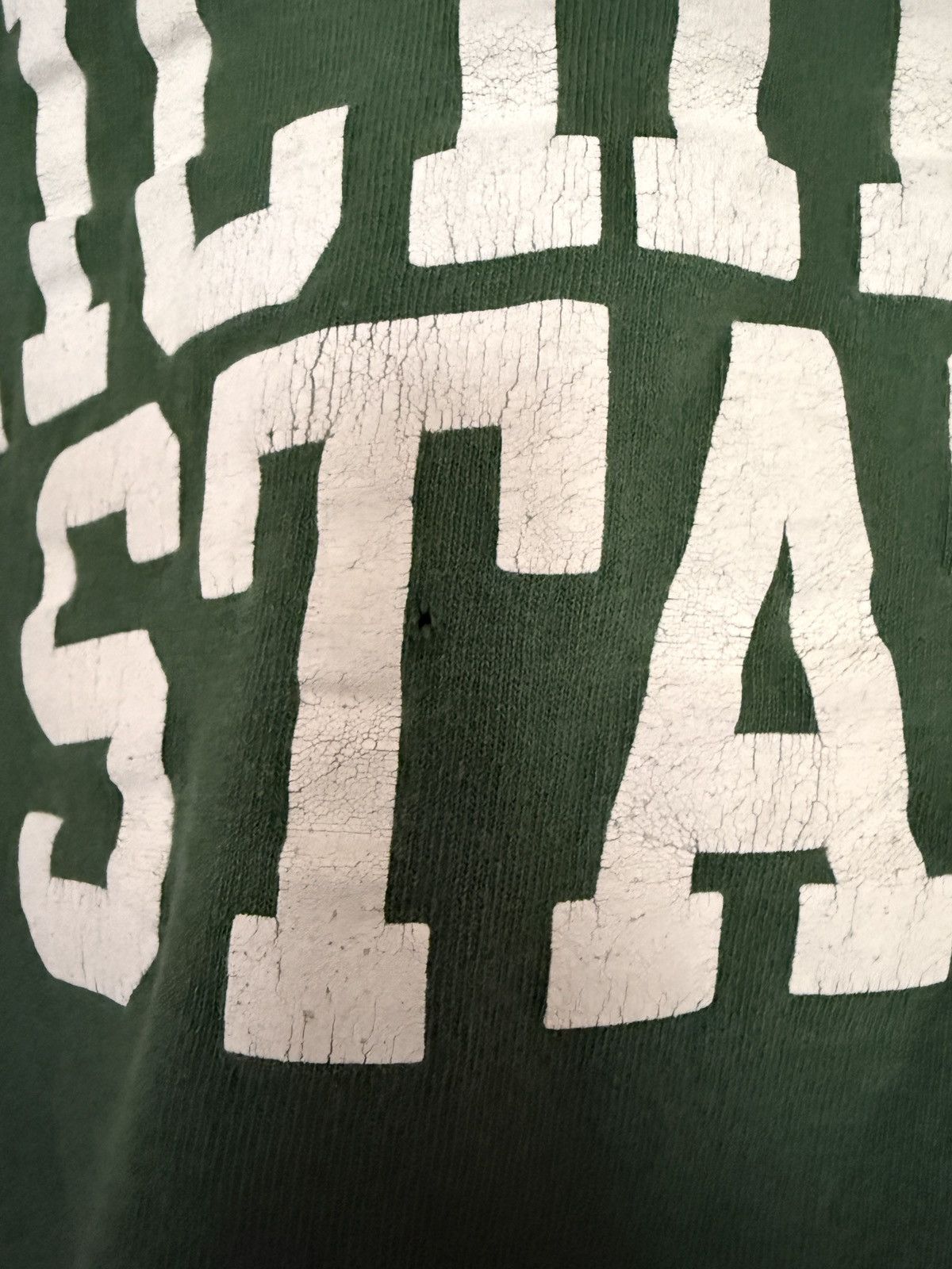 Russell Athletic Vintage 90s Michigan State University Long Sleeve Tee Size US XL / EU 56 / 4 - 4 Thumbnail