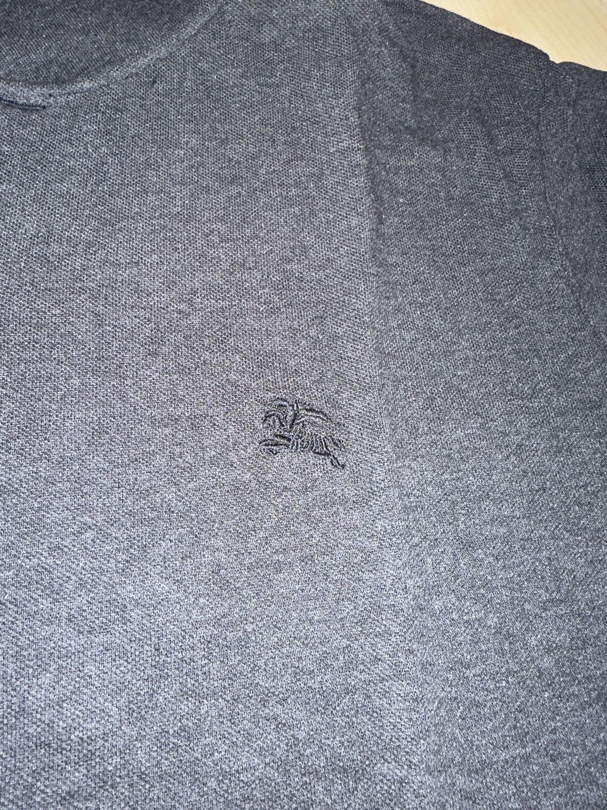 Burberry Black/grey ish polo Size US XXL / EU 58 / 5 - 2 Thumbnail