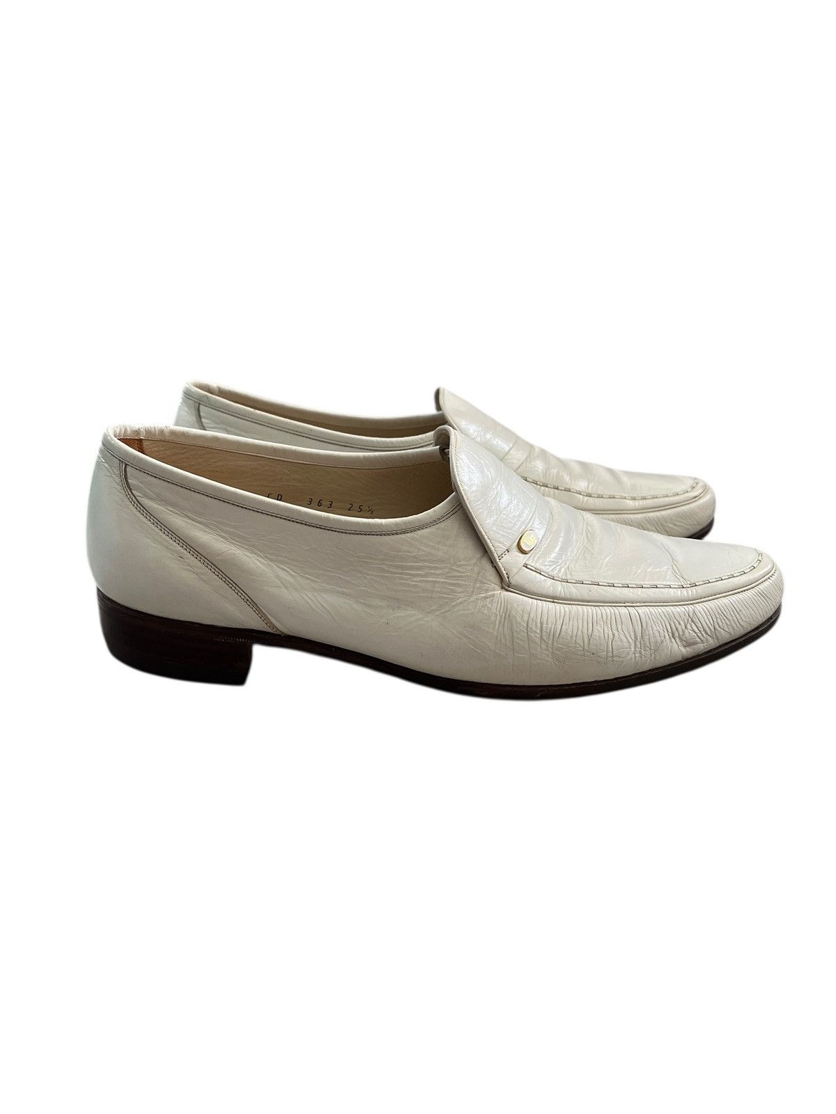 Christian Dior Monsieur 1980s Christian Dior Monsieur Leather Loafers Size US 8 / EU 41 - 5 Thumbnail