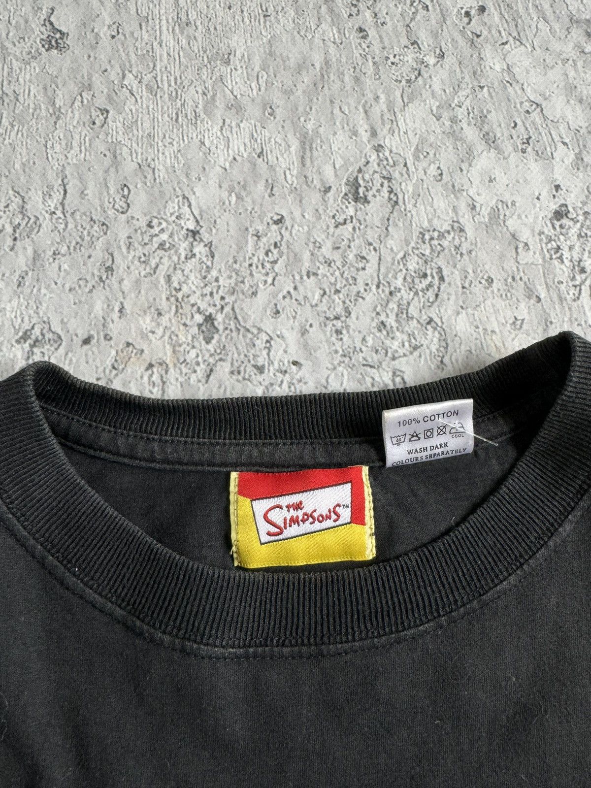 The Simpsons × Vintage Vintage 1997 THE SIMPSONS Movie Black T Shirt Size US L / EU 52-54 / 3 - 5 Thumbnail