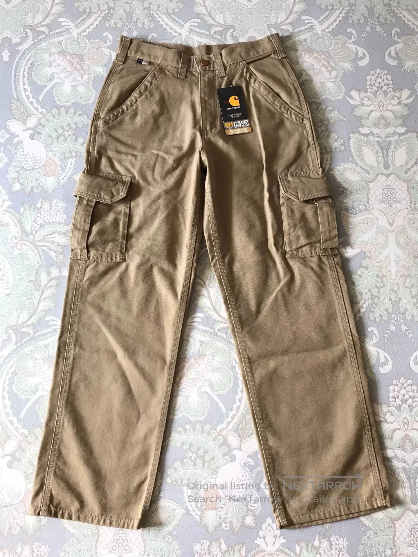 Carhartt Carhartt FRB240 Cargo Work Pants. Size US 30 / EU 46 - 2 Thumbnail