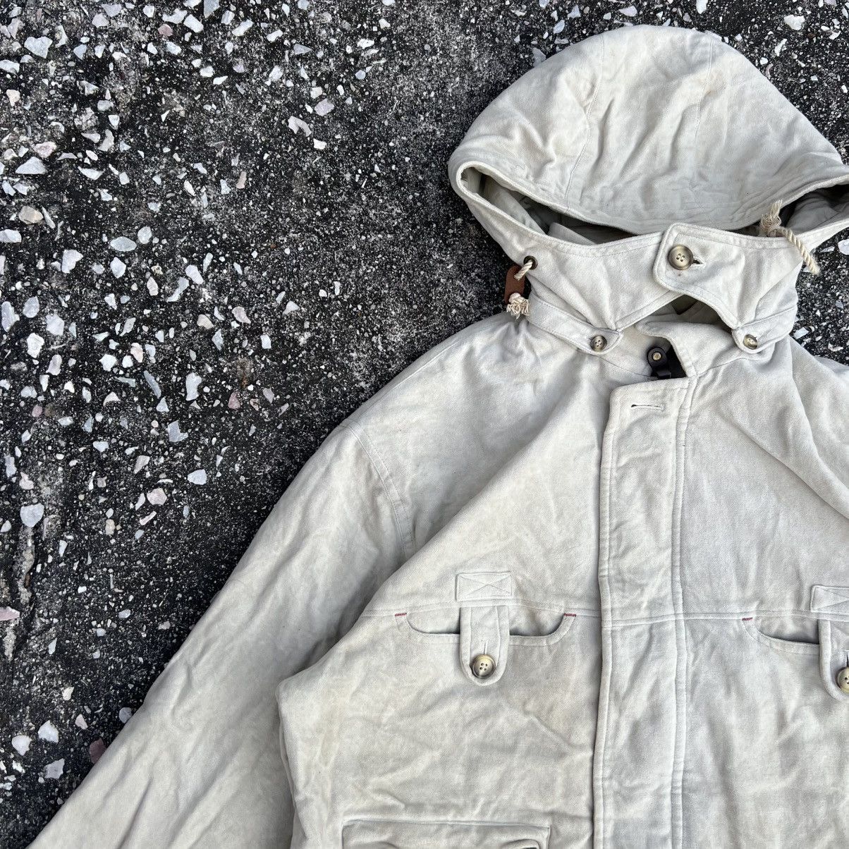 Issey Miyake “TETE HOMME” PARKA JACKET Size US XL / EU 56 / 4 - 3 Thumbnail