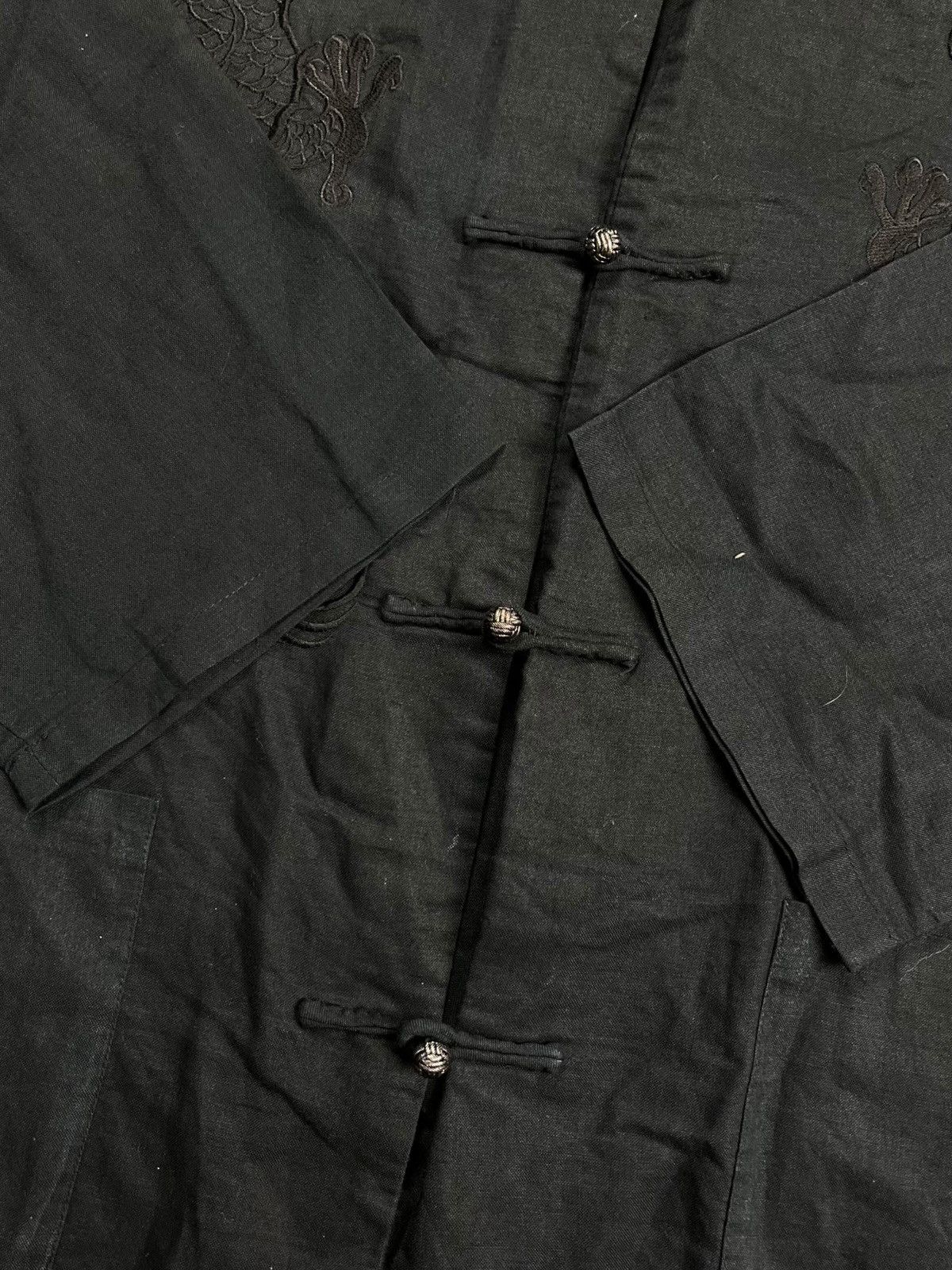 Yohji Yamamoto Yohji Yamamoto Mainline - Dragon Cheongsam Shirt Size US L / EU 52-54 / 3 - 12 Thumbnail