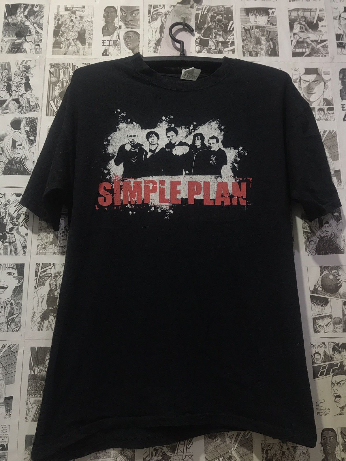 Band Tees × Japanese Brand × Vintage Vintage 2005 Simple Plan T-Shirt Size XL Size US XL / EU 56 / 4 - 2 Thumbnail