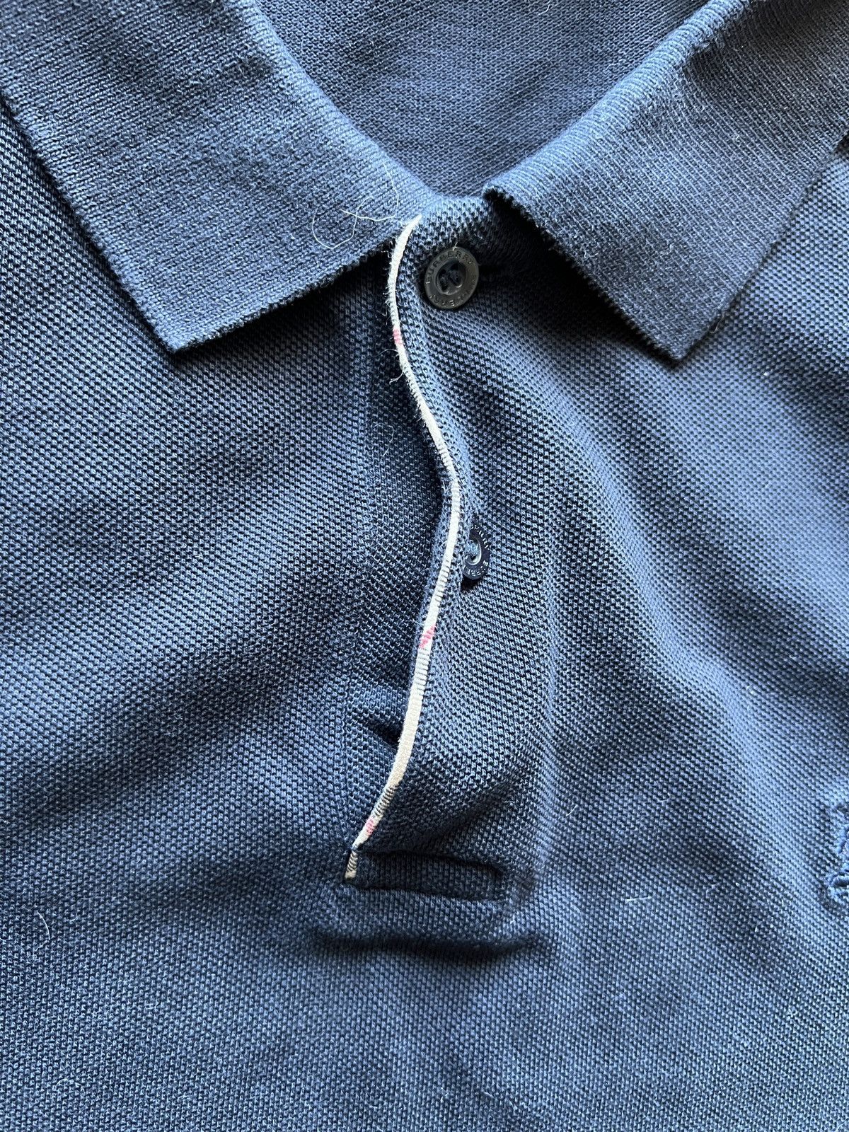 Burberry Cotton Polo Size US L / EU 52-54 / 3 - 3 Thumbnail