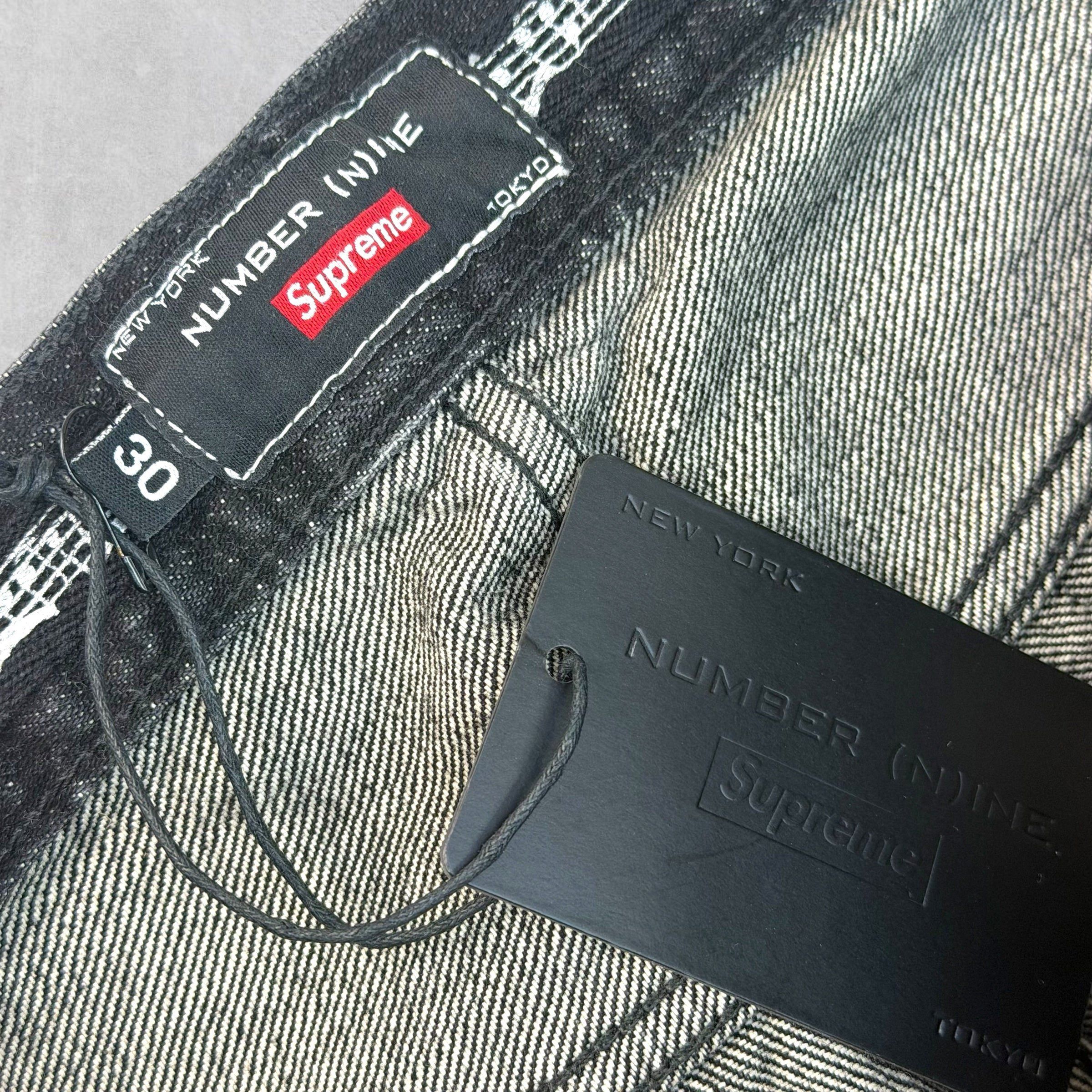 Supreme Supreme x Number (N)ine patches Black Jeans 30 Size US 30 / EU 46 - 7 Thumbnail