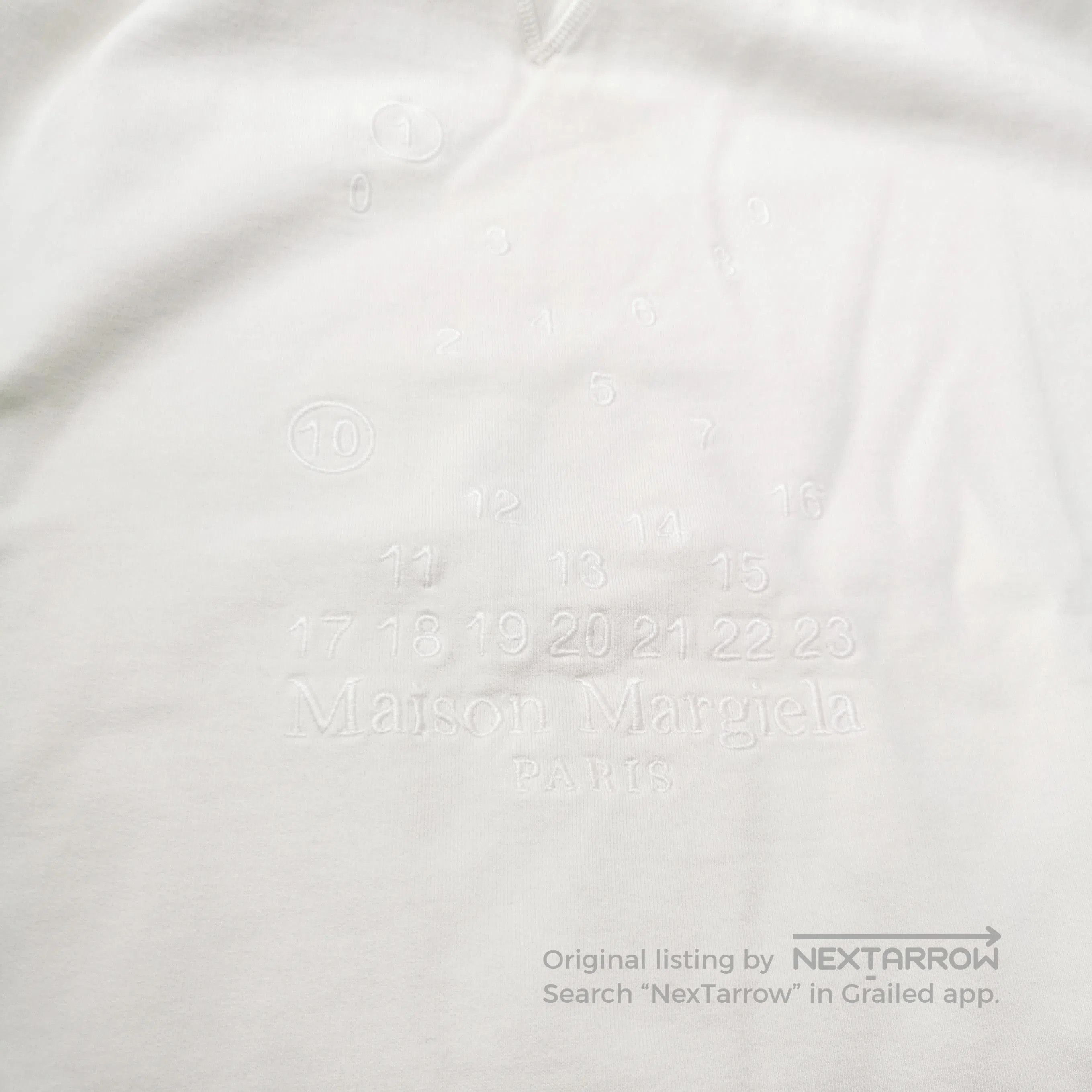 Maison Margiela Maison Margiela Cotton Crewneck Logo Sweatshirt L. Size US L / EU 52-54 / 3 - 8 Thumbnail