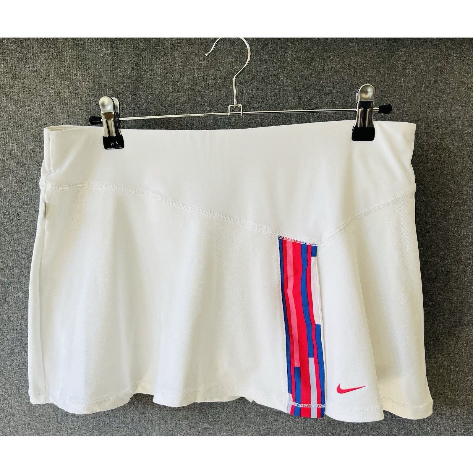 Nike NIKE Dri-Fit Tennis Skort white sz Large Size 32" / US 10 / IT 46 - 1 Thumbnail