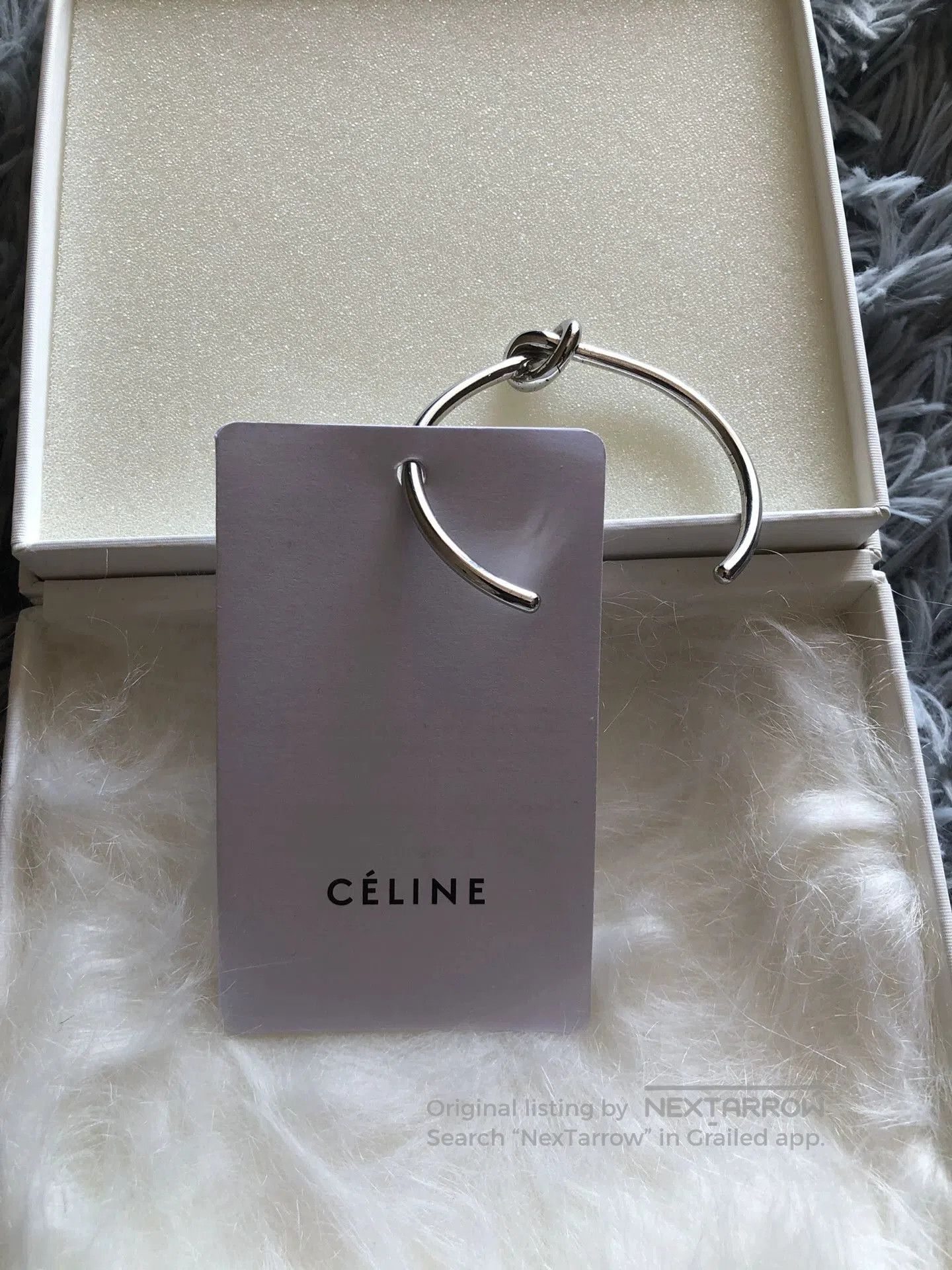 Celine Celine Knot Silver Bracelet. Size ONE SIZE - 3 Thumbnail