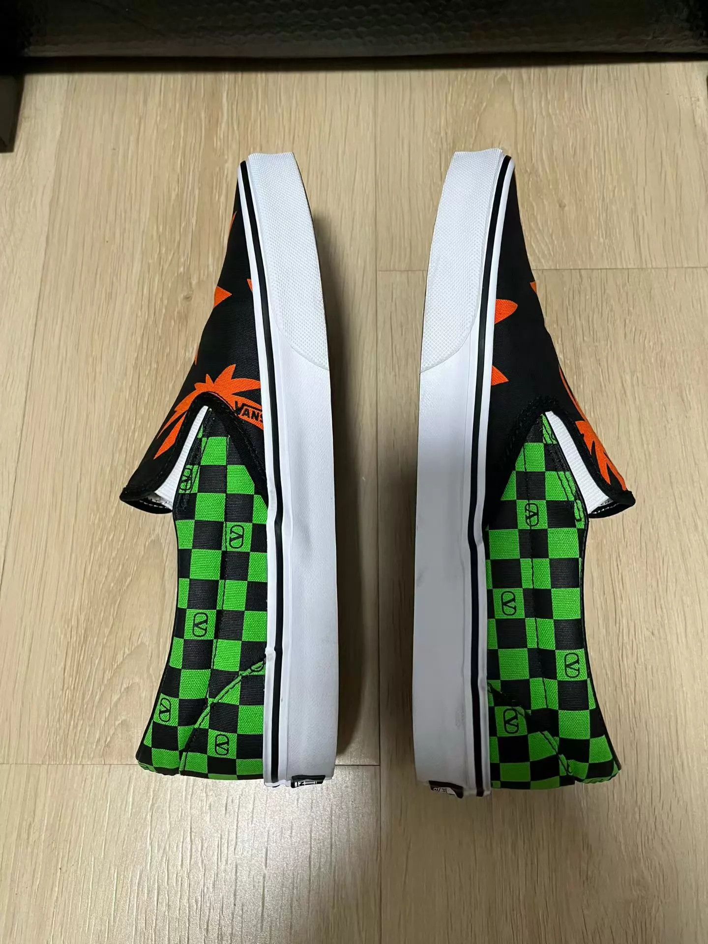 Valentino Valentino x Vans Checkerboard Skate Shoes Men's 44 Worn Once Size US 11 / EU 44 - 5 Thumbnail