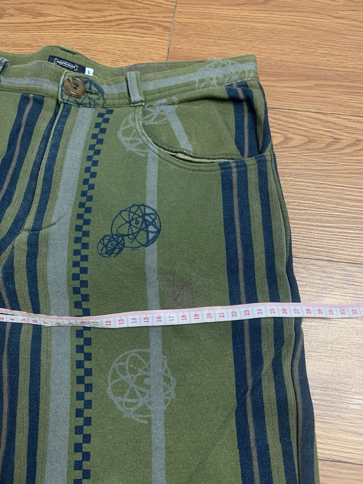 Undercover Undercover AW01 D.A.V.F Futura Design Pants Size US 32 / EU 48 - 14 Thumbnail