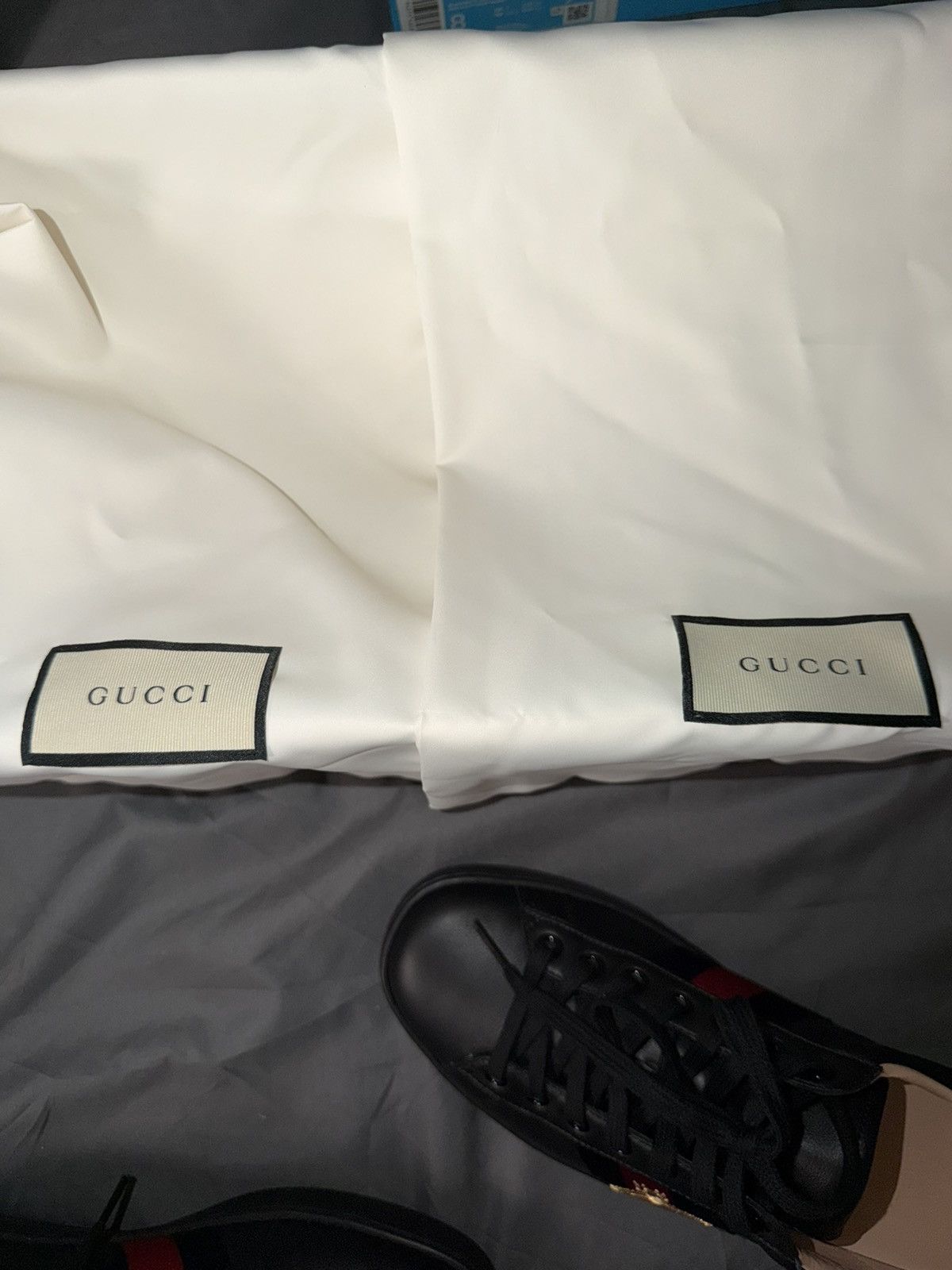 Gucci Gucci Ace Embroidered ‘Black Bee’ Size 6.5 Gucci, 7.5/8 US M Size US 7.5 / EU 40-41 - 8 Thumbnail