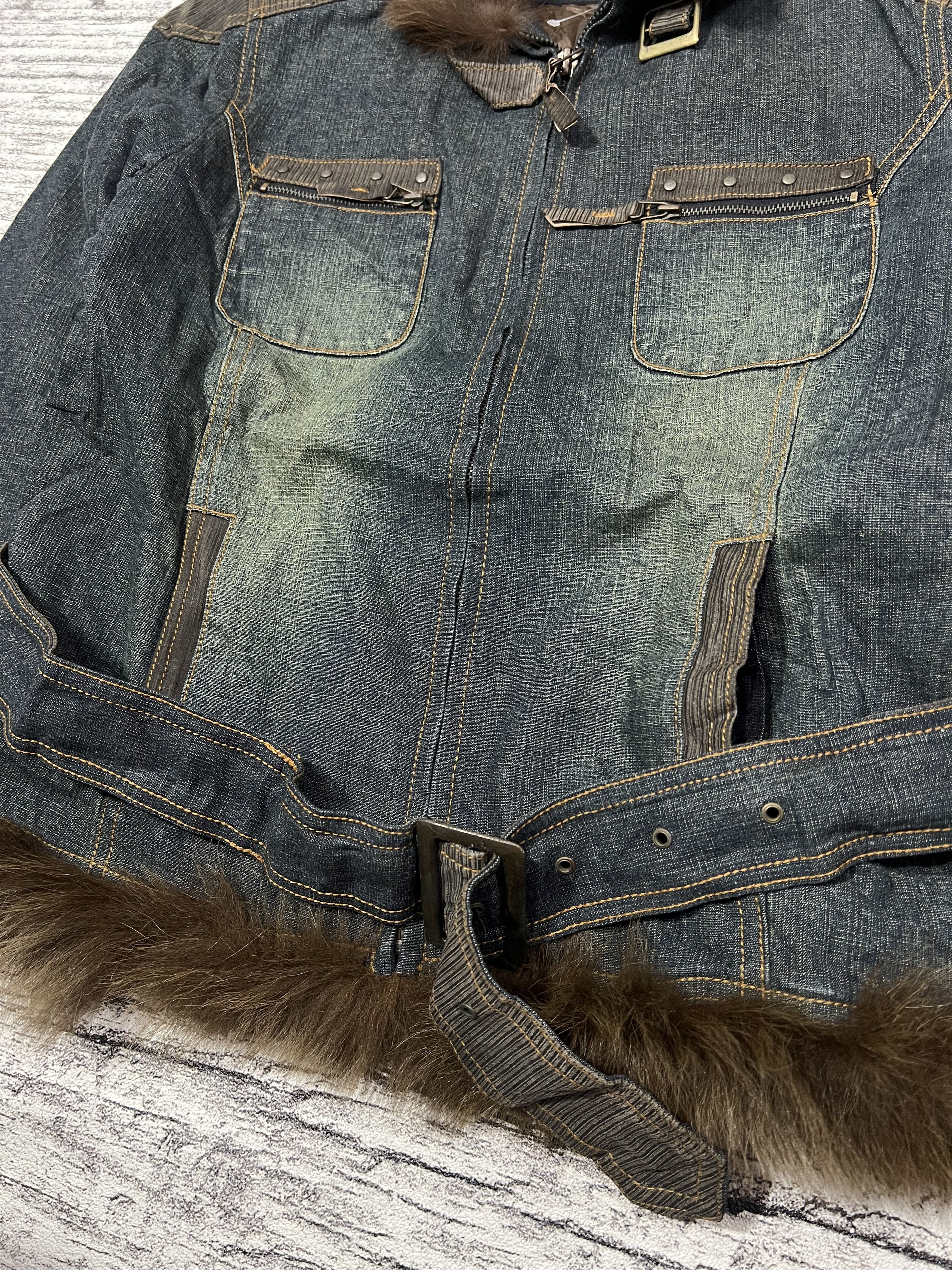 Japanese Brand 2000s Archival Hysteric Belt Fur Wash Jeans y2k Lgb Ifsix Size US S / EU 44-46 / 1 - 2 Thumbnail