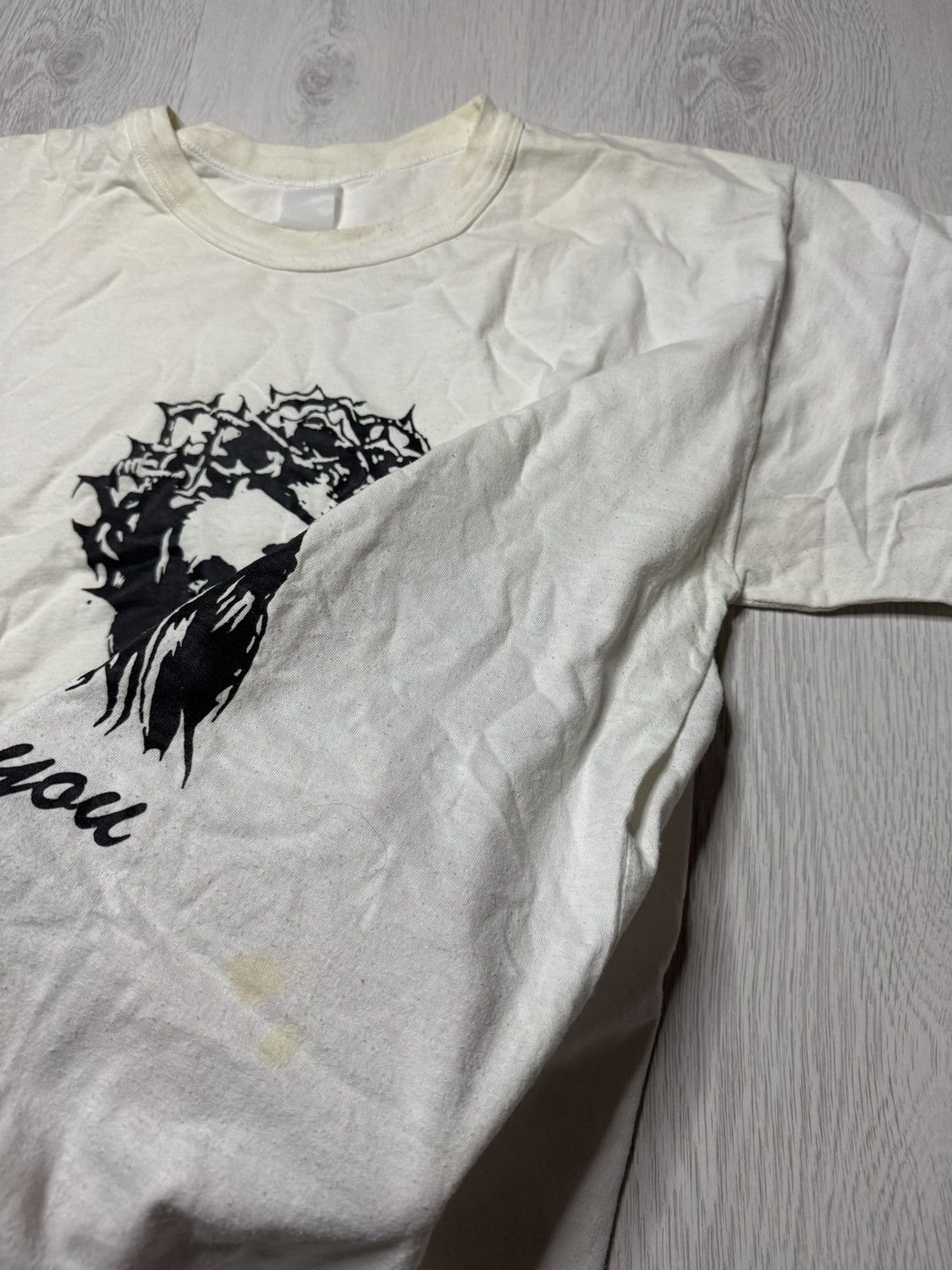 Vintage Vintage Japanese Christian Jesus Shirt Religion Bible Verse Size US M / EU 48-50 / 2 - 4 Thumbnail
