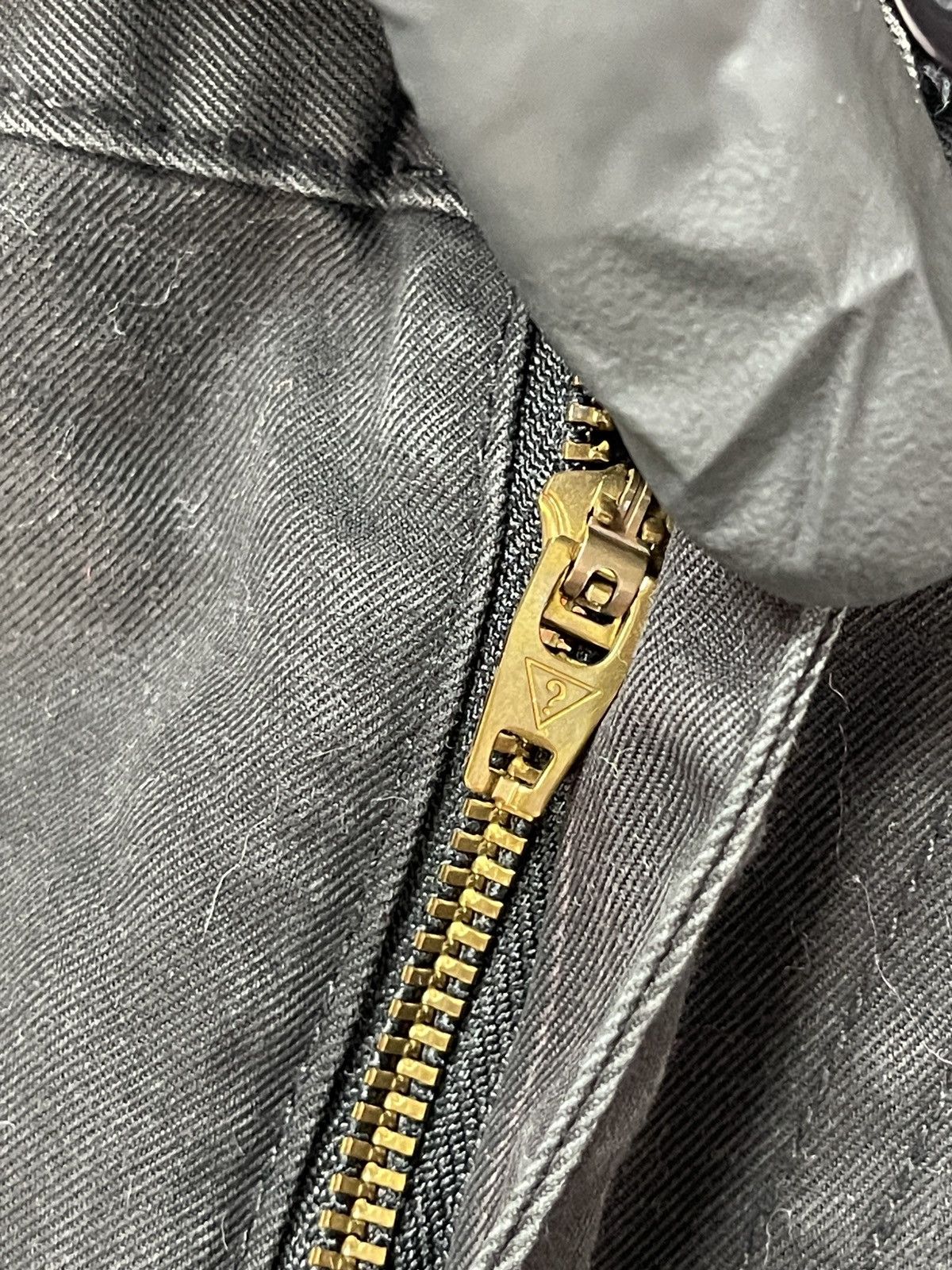 Guess × Vintage Guess USA vintage black faded utility cargo wide pants Size US 36 / EU 52 - 12 Thumbnail