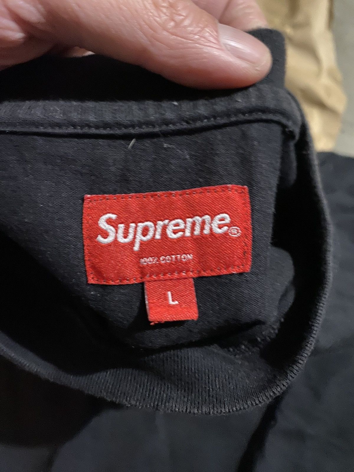 Supreme Supreme Mini Black Box Logo Tee Shirt Size US L / EU 52-54 / 3 - 3 Thumbnail