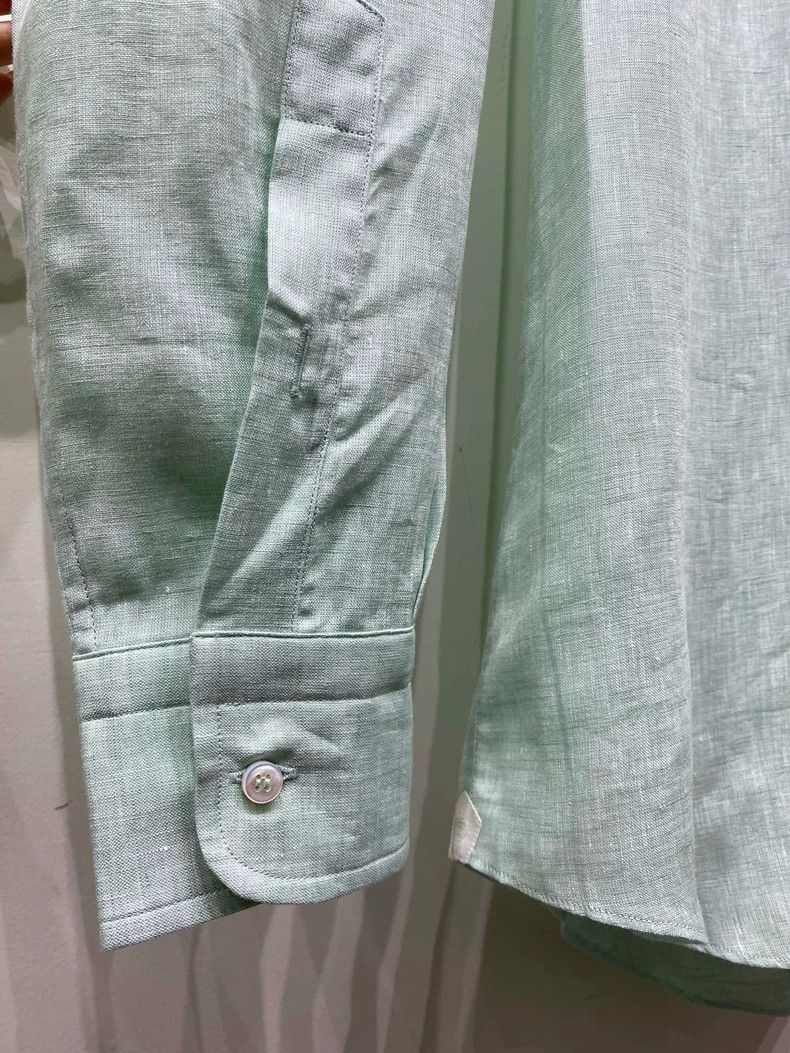 Loro Piana LORO PIANA Flax shirt Size US L / EU 52-54 / 3 - 6 Thumbnail