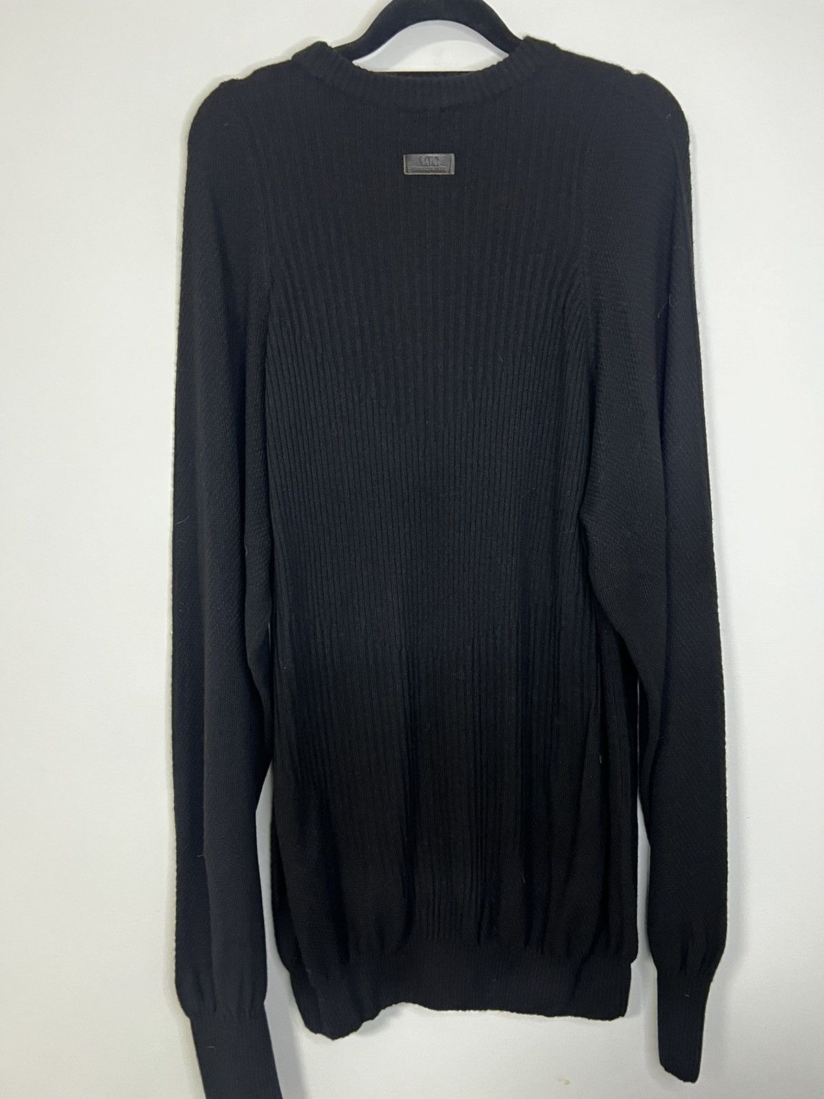 Versace Versace jeans sweater jersey cashmere black xxl Size US XXL / EU 58 / 5 - 1 Thumbnail