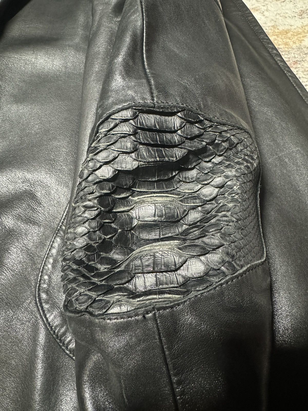 If Six Was Nine If Six Was Nine “Iguanoid” Biker Jacket Size US S / EU 44-46 / 1 - 6 Thumbnail