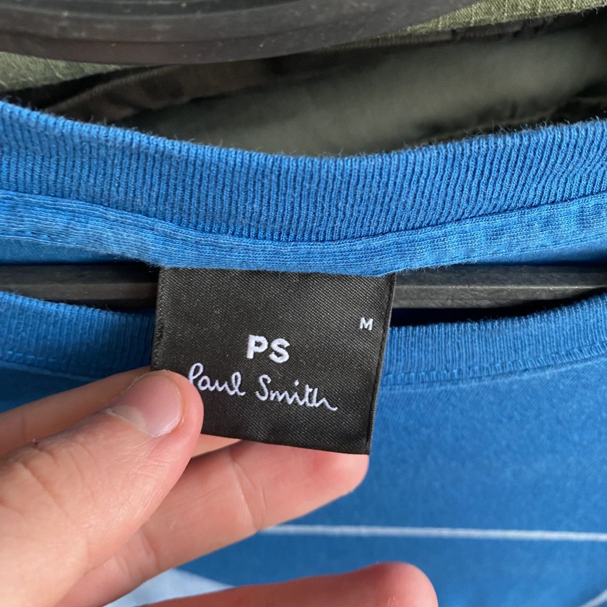 Paul Smith Luxury Paul Smith Big Logo designer streetwear y2k tee Size US M / EU 48-50 / 2 - 5 Thumbnail