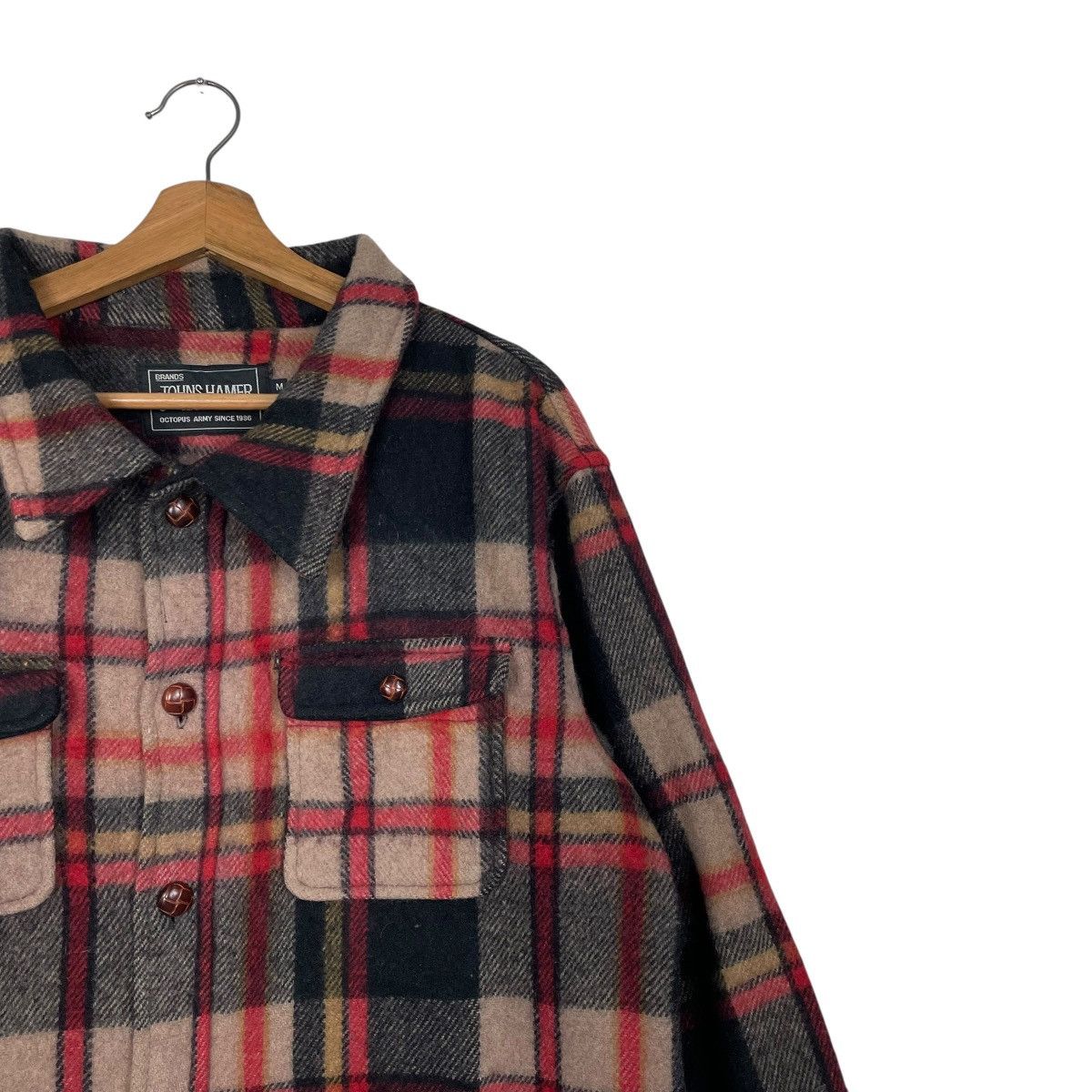 Octopus Vintage Johns Hamer Octopus Army Tartan Jacket Size US M / EU 48-50 / 2 - 5 Thumbnail