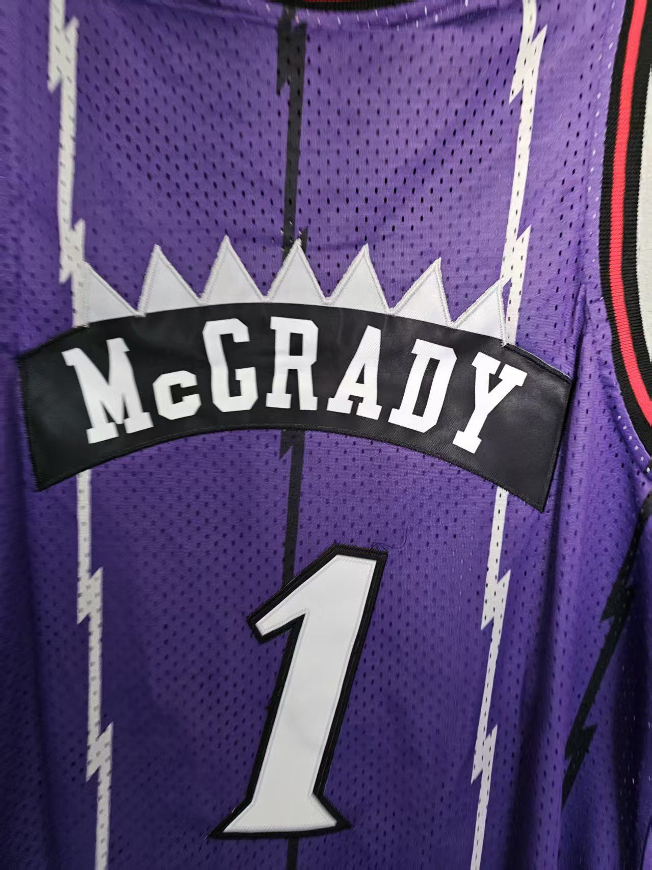 NBA Toronto Raptors #1 Tracy McGrady Jersey Small Size US S / EU 44-46 / 1 - 4 Thumbnail