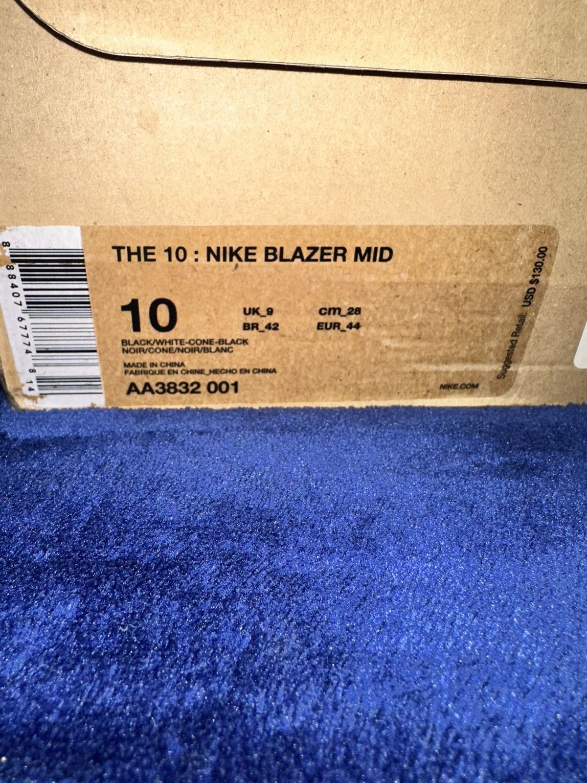 Nike × Off-White × Virgil Abloh OFF-WHITE x NIKE BLAZER “Grim Reaper” Size US 10 / EU 43 - 6 Thumbnail