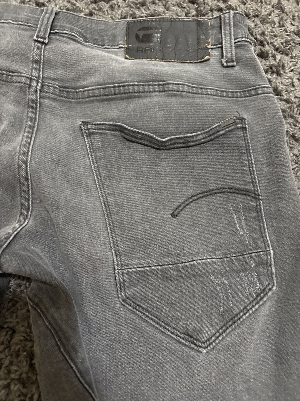 G-Star Grey G-star Raw banana cut patch denim Size US 32 / EU 48 - 5 Thumbnail