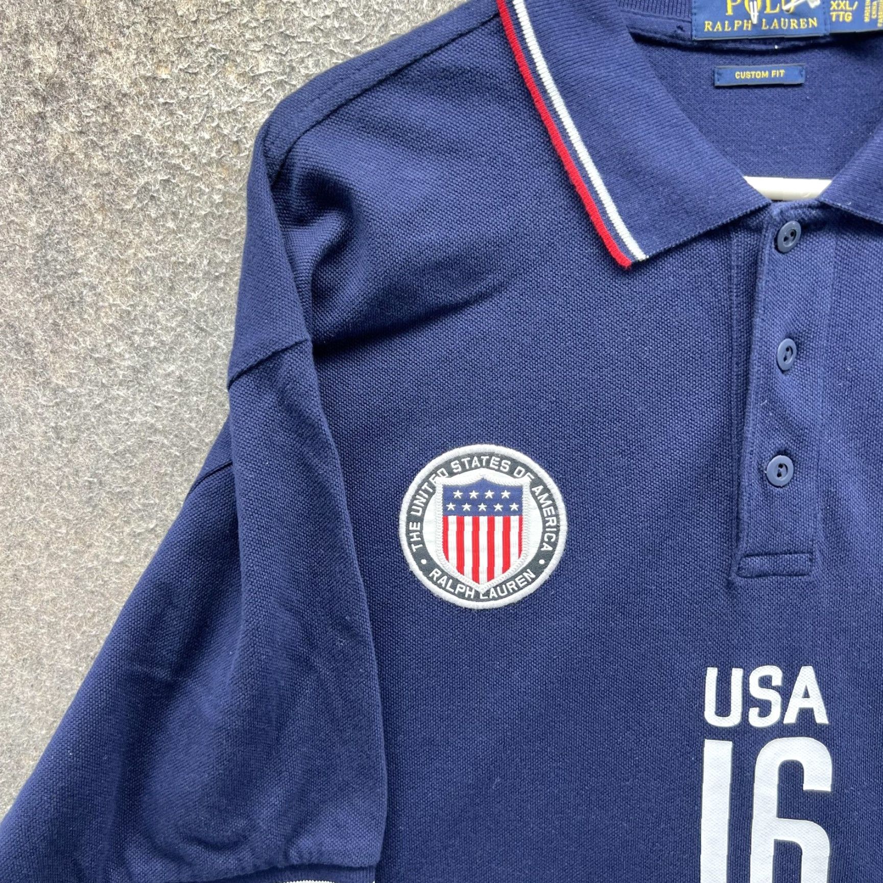 Polo Ralph Lauren VINTAGE Polo Ralph Lauren Polo Shirt Mens 2XL Blue USA 16 Big Pony Casual Size US XXL / EU 58 / 5 - 6 Thumbnail
