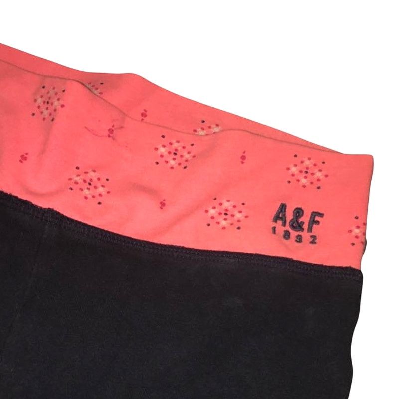 Abercrombie & Fitch VTG Y2K Abercrombie & Fitch Fold-Over Yoga Pant Legging Crop Size 24" / US 00 / IT 34 - 3 Thumbnail