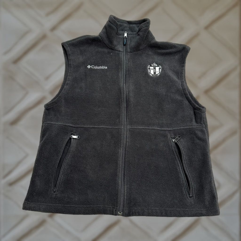 Vintage Columbia Steens Mountain Fleece Vest Mens Medium Black Full Zip Outdoor Hiking Size US M / EU 48-50 / 2 - 1 Thumbnail