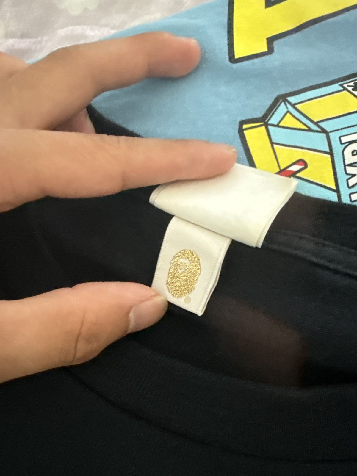 Bape Bape Black Shark Tee S Size US S / EU 44-46 / 1 - 3 Thumbnail