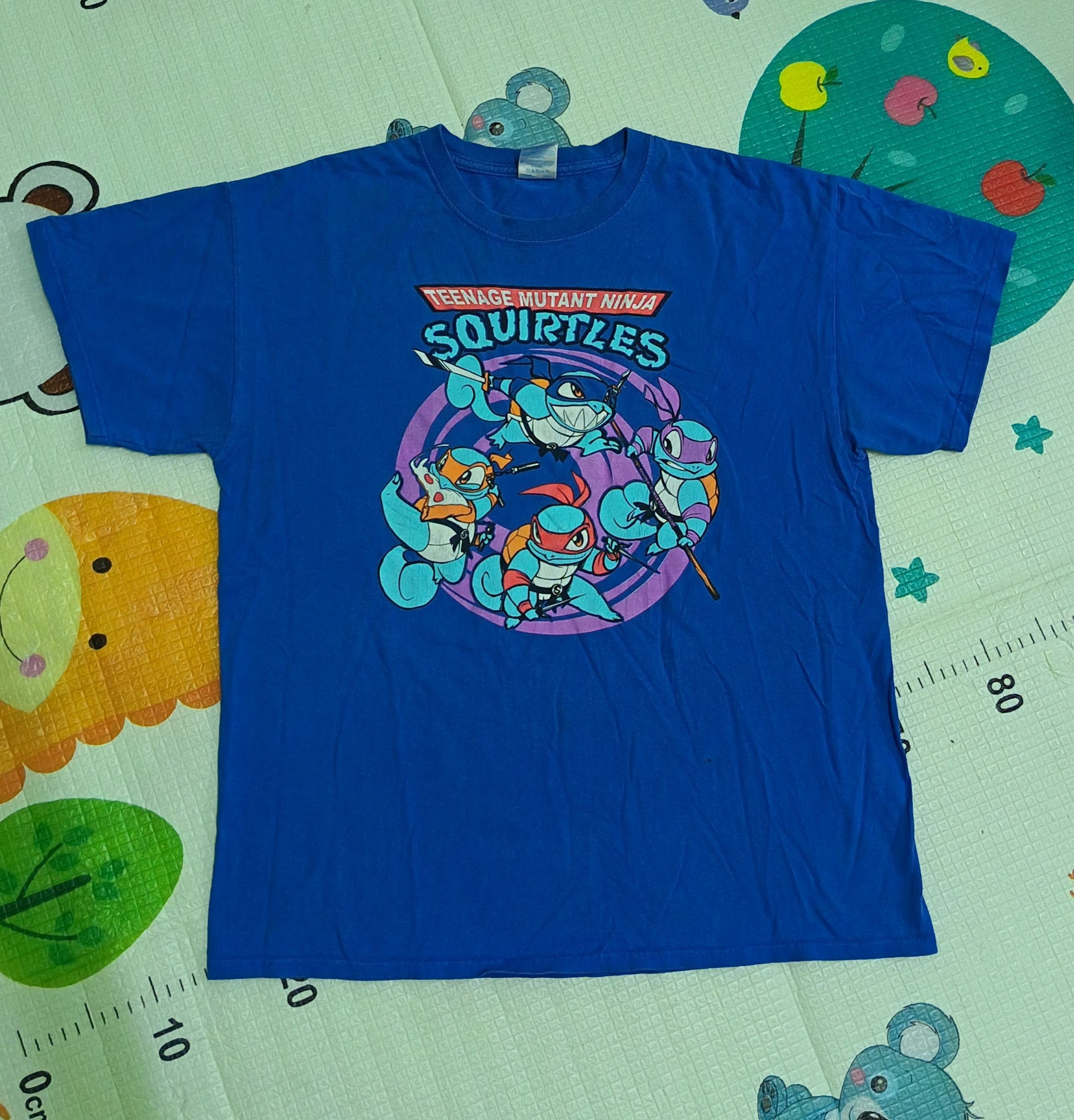 Canvas Teenage Mutant Ninja Squirtles T-shirt Size US L / EU 52-54 / 3 - 1 Thumbnail