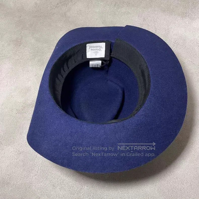 Vivienne Westwood Vivienne Westwood Asymmetric Deconstructed Wool Bowler Hat Size ONE SIZE - 5 Thumbnail